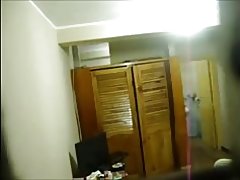 Señora China de edad voyeur